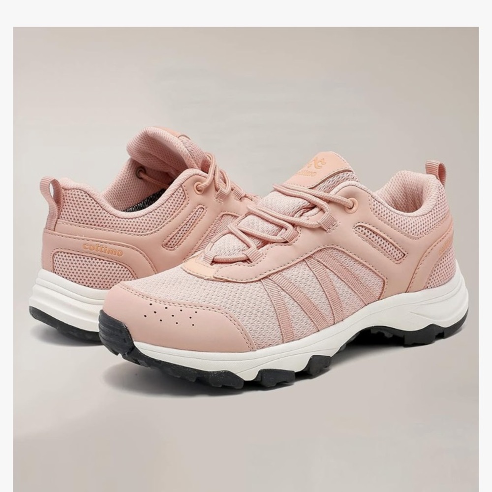 Women's Pink Waterproof Hiking Shoes